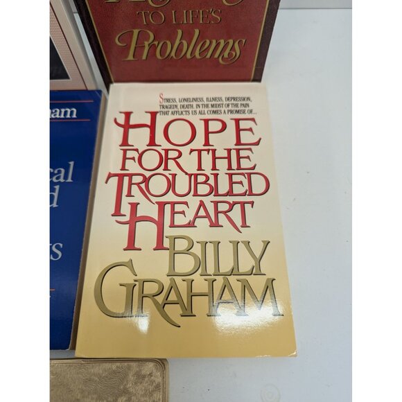 Billy Graham Paperback Books Lot of 5 Read Description for Titles - Picture 5 of 8